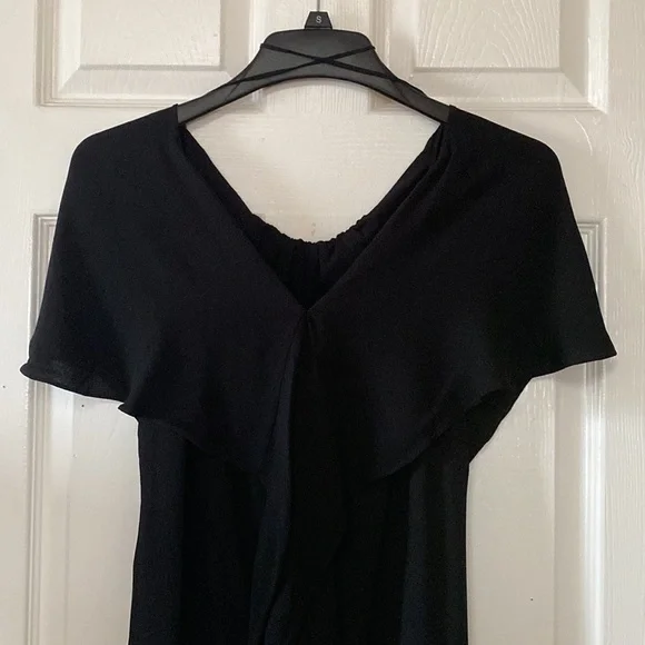 Jil Sander Black Gothic Cape Avant Garde Dress - Picture 6 of 10